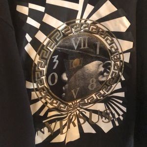BWOOD X VINNIES NY VERSUS MIA Crewneck Sweatshirt Men’s Size Medium Black